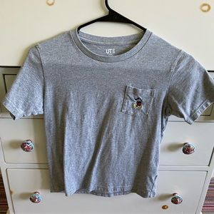 Grey Mickey Mouse T-Shirt